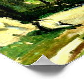 Cezanne - Houses in Griekenland 1881 Poster (Hoek)