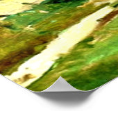 Cezanne - Houses in Griekenland 1881 Poster (Hoek)