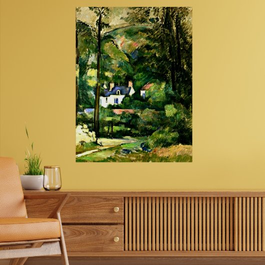 Cezanne - Houses in Griekenland 1881 Poster (Woonkamer 2)