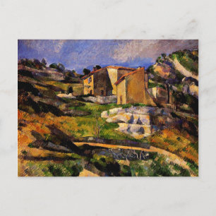 Cezanne - Houses in Provence Briefkaart