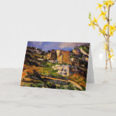 Cezanne - Houses in Provence Kaart (Gele Bloem)