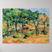 Cezanne - Huis in Provence, populaire kunst Poster (Voorkant)