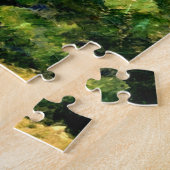 Cezanne - Huizen in het groen- Legpuzzel (Zijkant)
