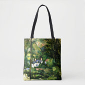 Cezanne - Huizen in het groen Tote Bag (Voorkant)