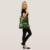 Cezanne - Huizen in het groen Tote Bag (Op model)