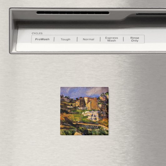 Cezanne - Huizen in Provence Magneet (Insitu (Vaatwasser))