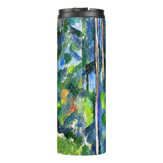 Cezanne - In de Bossen -1898 Thermosbeker (Achterkant)