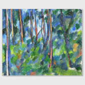 Cezanne - In de Bossen Cadeaupapier (Vlak)