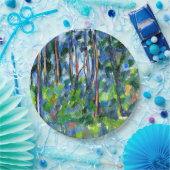 Cezanne - In de Bossen Papieren Bordje (Feest)