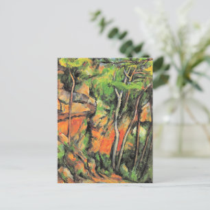 Cezanne - In het park van Chateau Noir Briefkaart