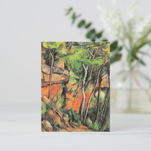 Cezanne - In het park van Chateau Noir Briefkaart (Staand voorkant)