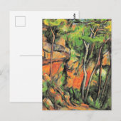 Cezanne - In het park van Chateau Noir Briefkaart (Voorkant / Achterkant)