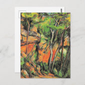 Cezanne - In the Park of Chateau Noir Briefkaart (Voorkant / Achterkant)