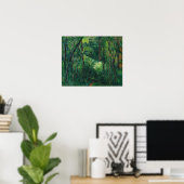 Cézanne - Interieur van een bos Poster (Thuiskantoor)
