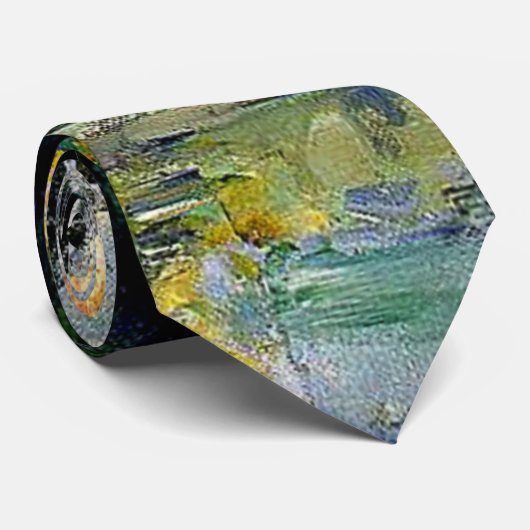 Cezanne - Jas de Bouffan, 1876, beroemd schilderij Stropdas (Opgerold)