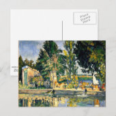 Cezanne - Jas de Bouffan, 1876 Briefkaart (Voorkant / Achterkant)