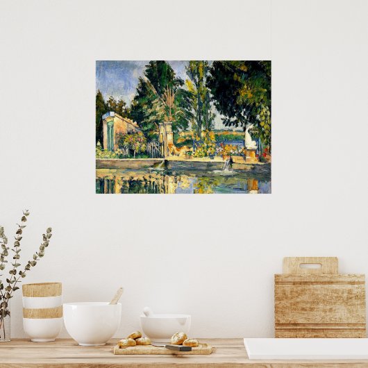 Cezanne - Jas de Bouffan, Poster (Keuken)