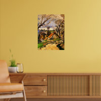 Cezanne - Kantaarns van Auvers, fijne kunst,