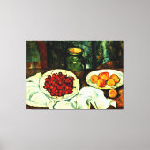 Cezanne - Kersen, Canvas Afdruk (Voorkant)