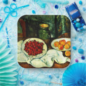 Cezanne - Kersen, kunst, Papieren Bordje (Feest)