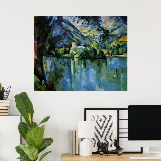 Cezanne - Lac d'Annecy Poster (Thuiskantoor)