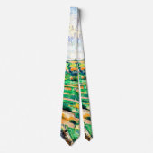 Cezanne - Land in Auvers-Sur-Oise Stropdas (Voorkant)