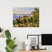 Cezanne - Landscape, Study after Natuur, Poster (Thuiskantoor)