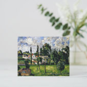 Cezanne - Landschap met waterlijn Briefkaart (Staand voorkant)