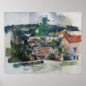Cézanne - Landschap Poster (Voorkant)