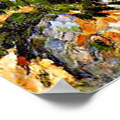 Cezanne - Landschap, studie naar de natuur, Poster (Hoek)