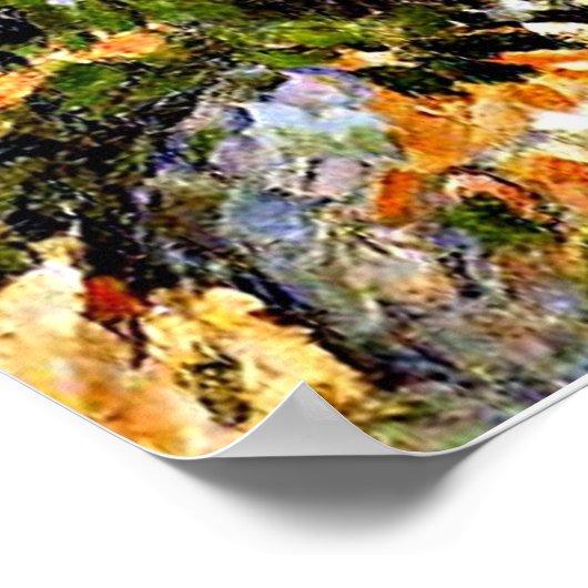 Cezanne - Landschap, studie naar de natuur, Poster (Hoek)