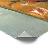 Cézanne - Madame Cézanne in een gele stoel Poster (Hoek)