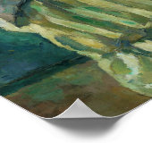 Cézanne - Madame Cézanne in een rode stoel Poster (Hoek)