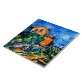 Cezanne - Maison Maria met een Uitzicht van Chatea Tegeltje (Zijkant)