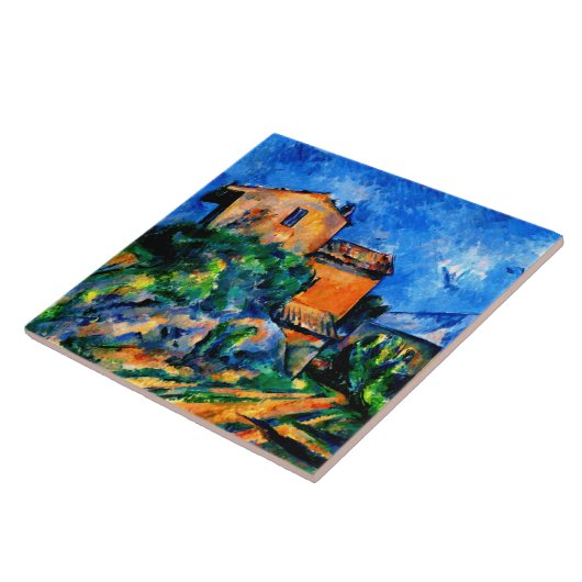 Cezanne - Maison Maria met een Uitzicht van Chatea Tegeltje (Zijkant)