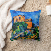 Cezanne - Maison Maria met uitzicht op Chateau Noi Kussen (Deken)