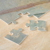 Cezanne Mand met Appels Impressionistisch Schilder Legpuzzel (Zijkant)