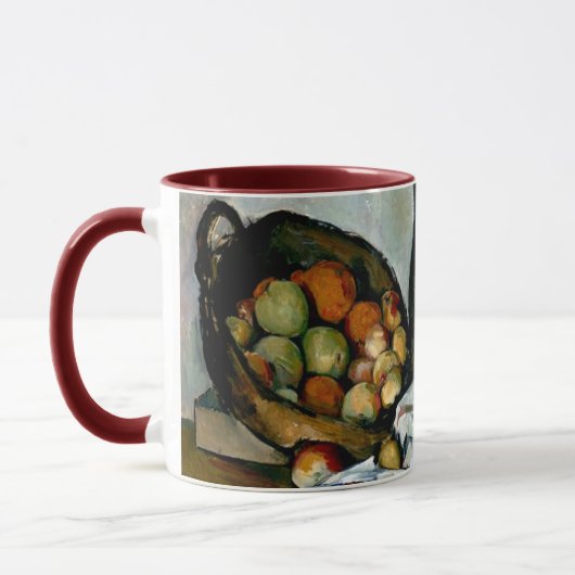 Cezanne - Mand met Appels Mok (Links)