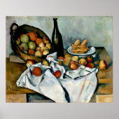 Cezanne - mandje appels poster (Voorkant)