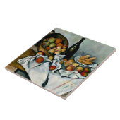 Cezanne - mandje appels tegeltje (Zijkant)