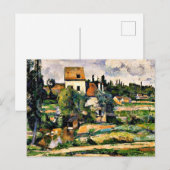 Cezanne - Mill over de Couleuvre in Pontoise Briefkaart (Voorkant / Achterkant)