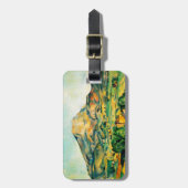 Cezanne Mont Sainte-Victoire Bagagelabel (Voorkant verticaal)