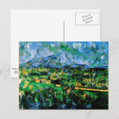 Cezanne - Mont Sainte Victoire Briefkaart (Voorkant / Achterkant)