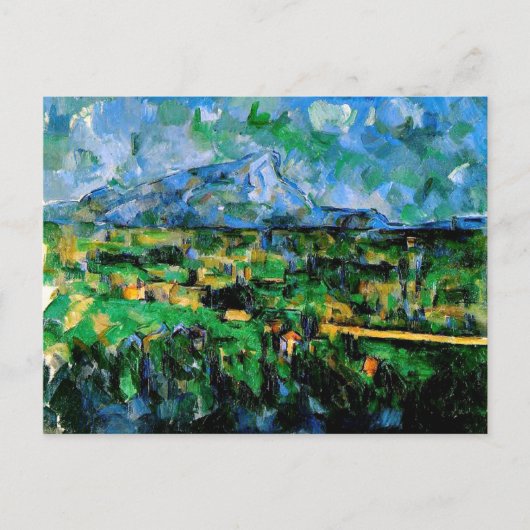 Cezanne - Mont Sainte Victoire Briefkaart (Voorkant)