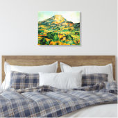 Cezanne Mont Sainte-Victoire Canvas Afdruk (Insitu (Slaapkamer))