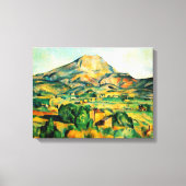Cezanne Mont Sainte-Victoire Canvas Afdruk (Voorkant)