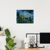 Cézanne - Mont Sainte-Victoire en Chateau Noir Poster (Thuiskantoor)