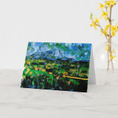 Cezanne - Mont Sainte Victoire Kaart (Gele Bloem)