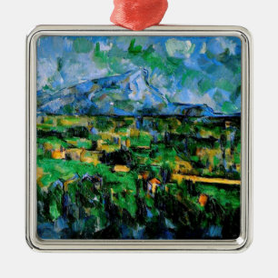 Cezanne - Mont Sainte Victoire Metalen Ornament