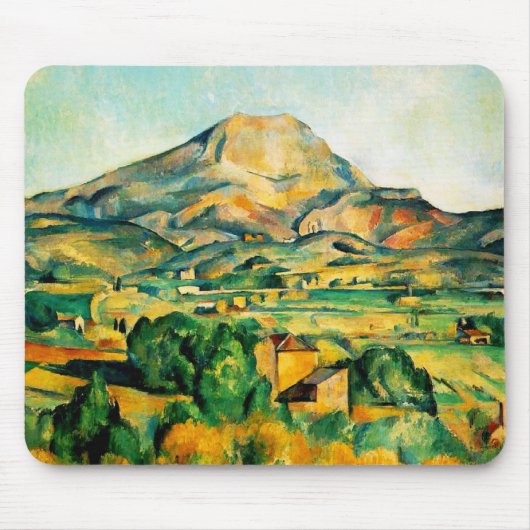 Cezanne Mont Sainte-Victoire Muismat (Voorkant)